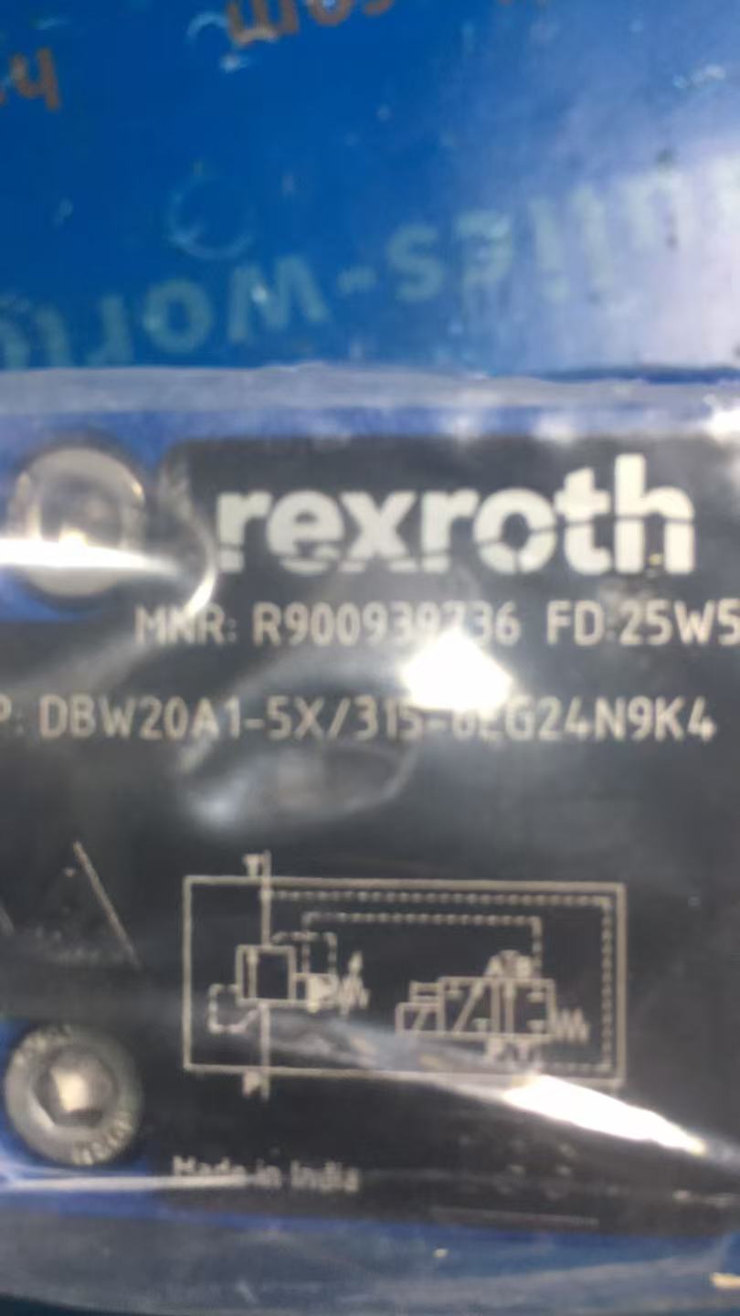 Bosch Rexroth DBW20A1-5X/315-6EG24N9K4 R900939736 | Pilot Operated Pressure Relief Valve NG20 315 Bar - Image 3