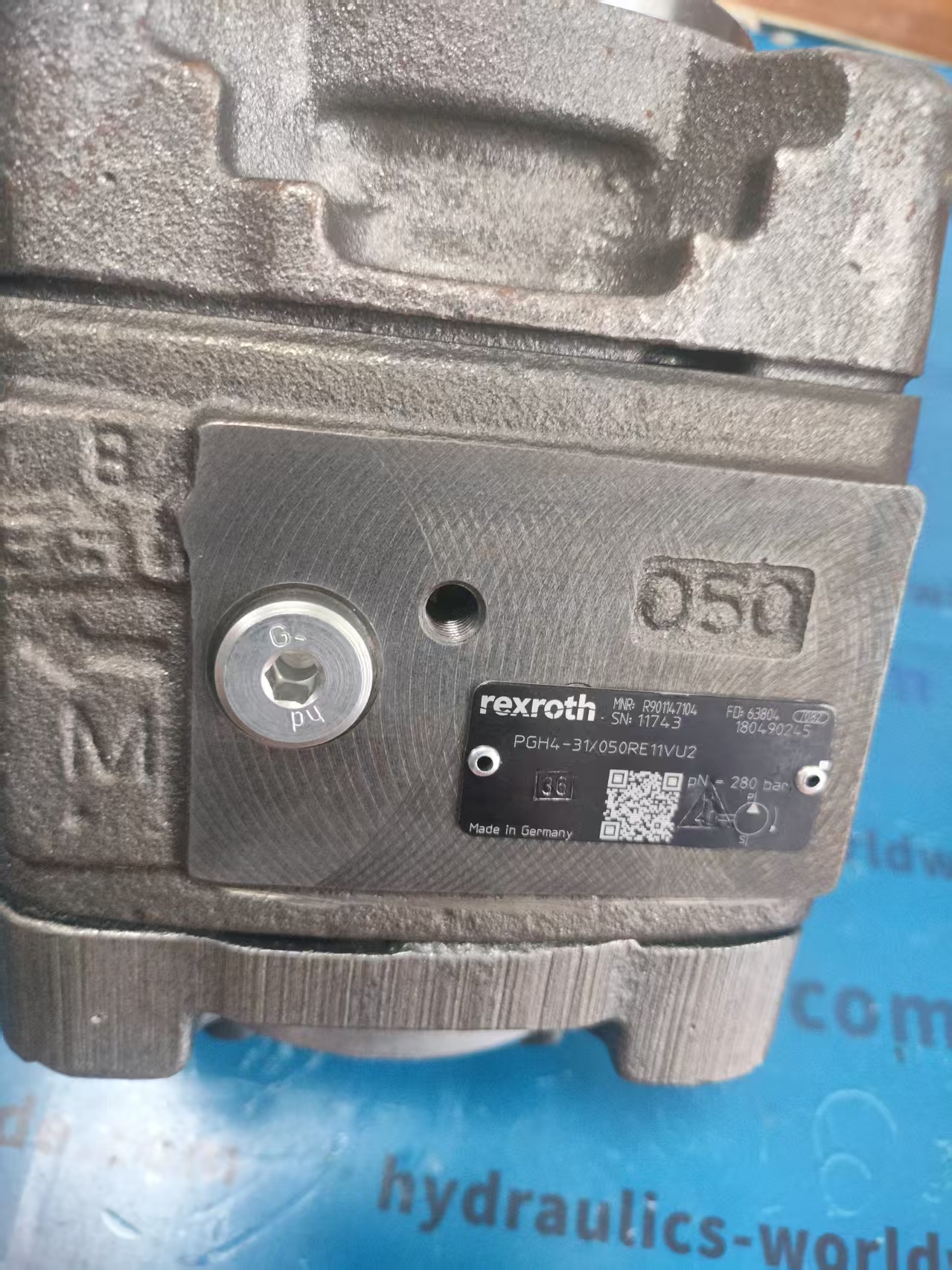 Bosch Rexroth PGH4-3X/050RE11VU2 R901147104 Internal Gear Pump - Image 2