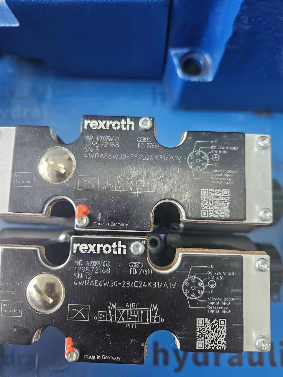 Bosch Rexroth PROPORTIONAL DIRECTIONAL VALVE 4WRAE6W30-23/G24K31/A1V R900954078