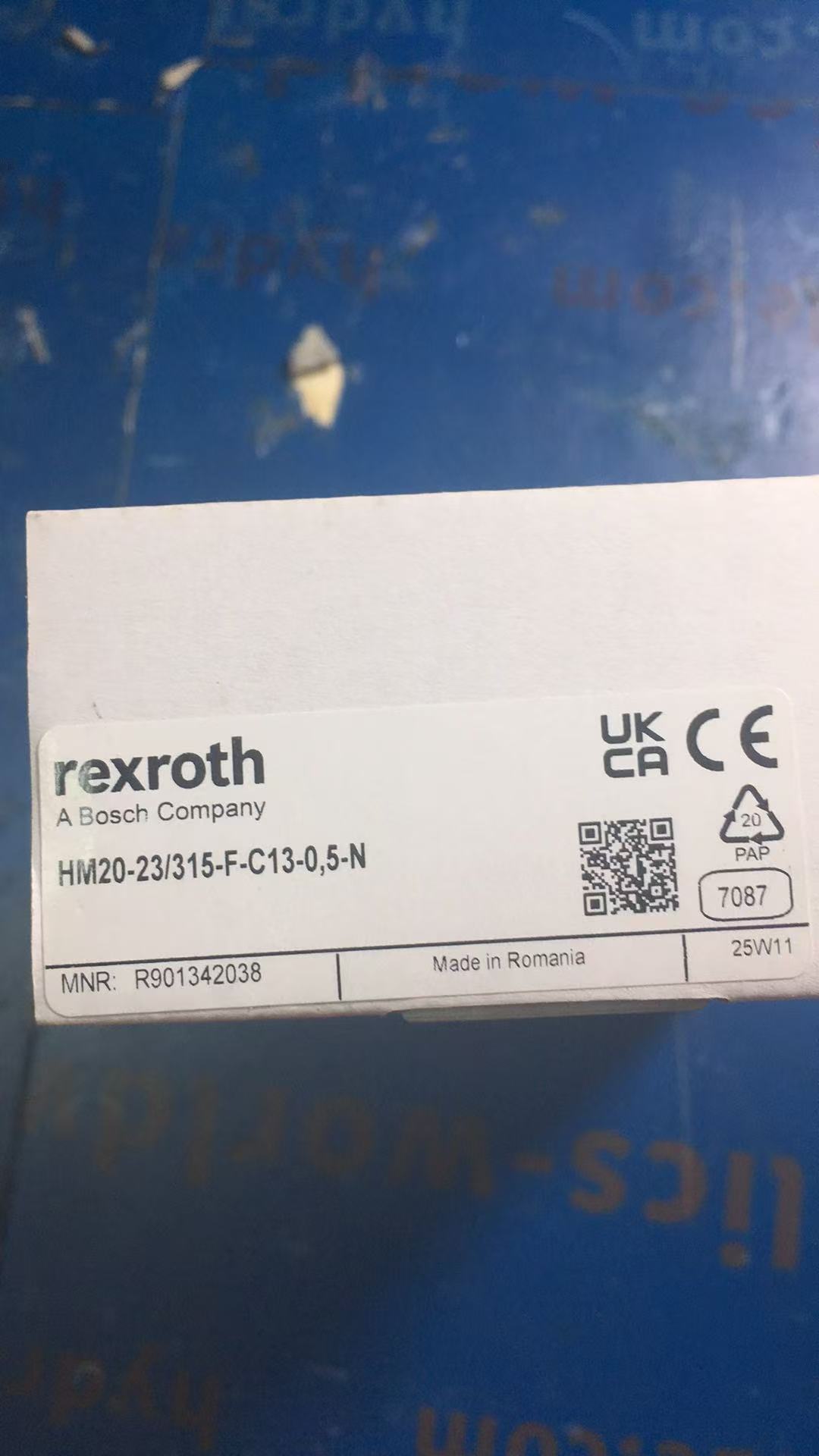 Bosch Rexroth HM 20-2X/315-F-C13-0,5-N Pressure Transducer R901342038 - Image 3
